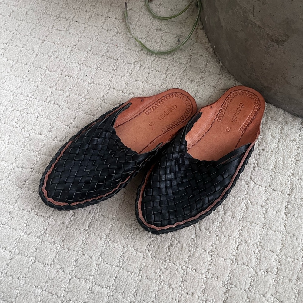 Chappals Chappals Black Bali Slides size 6 - Picture 3 of 5